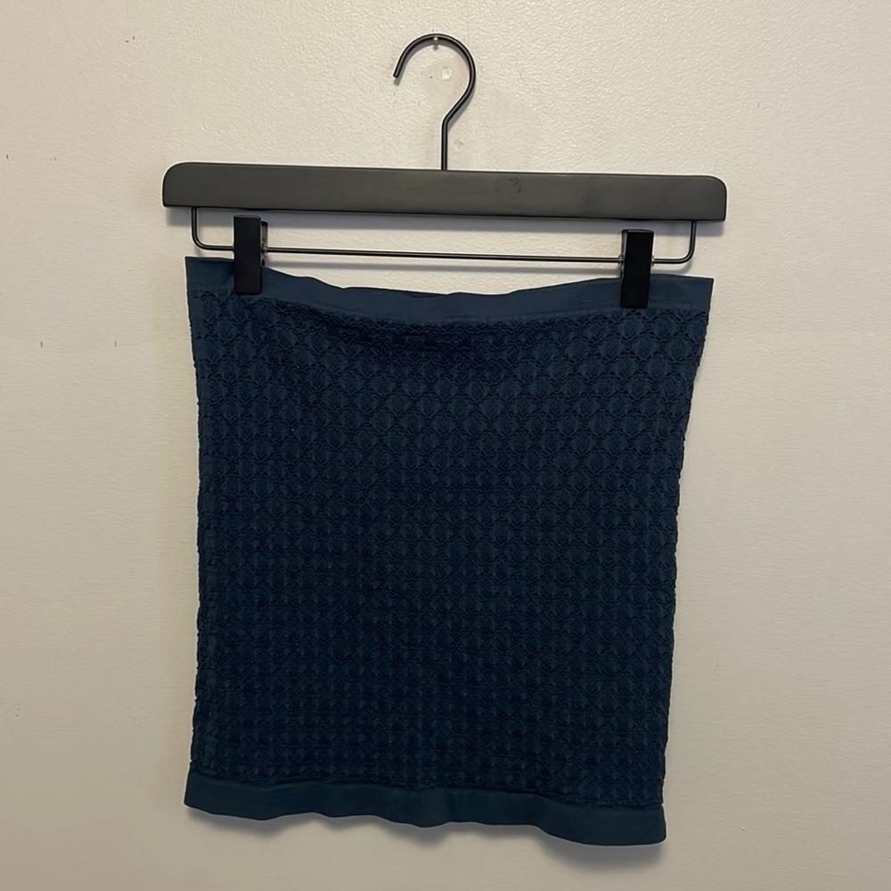 Intimately Free People Teal Lace Tube Top